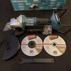 Makita XAG12 7" Brushless Cordless Angle Grinder Paddle Switch 36V (18V X 2)
