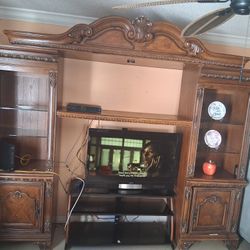 TV  Stand Used From City Funiture Good Condition 