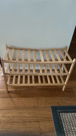 Three Tier shoe Rack $6