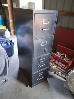 4-Drawer Metal Filing Cabinet