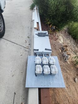 Temporary Electrical Post