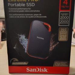 SanDisk Extreme Pro Portable SSD 4TB