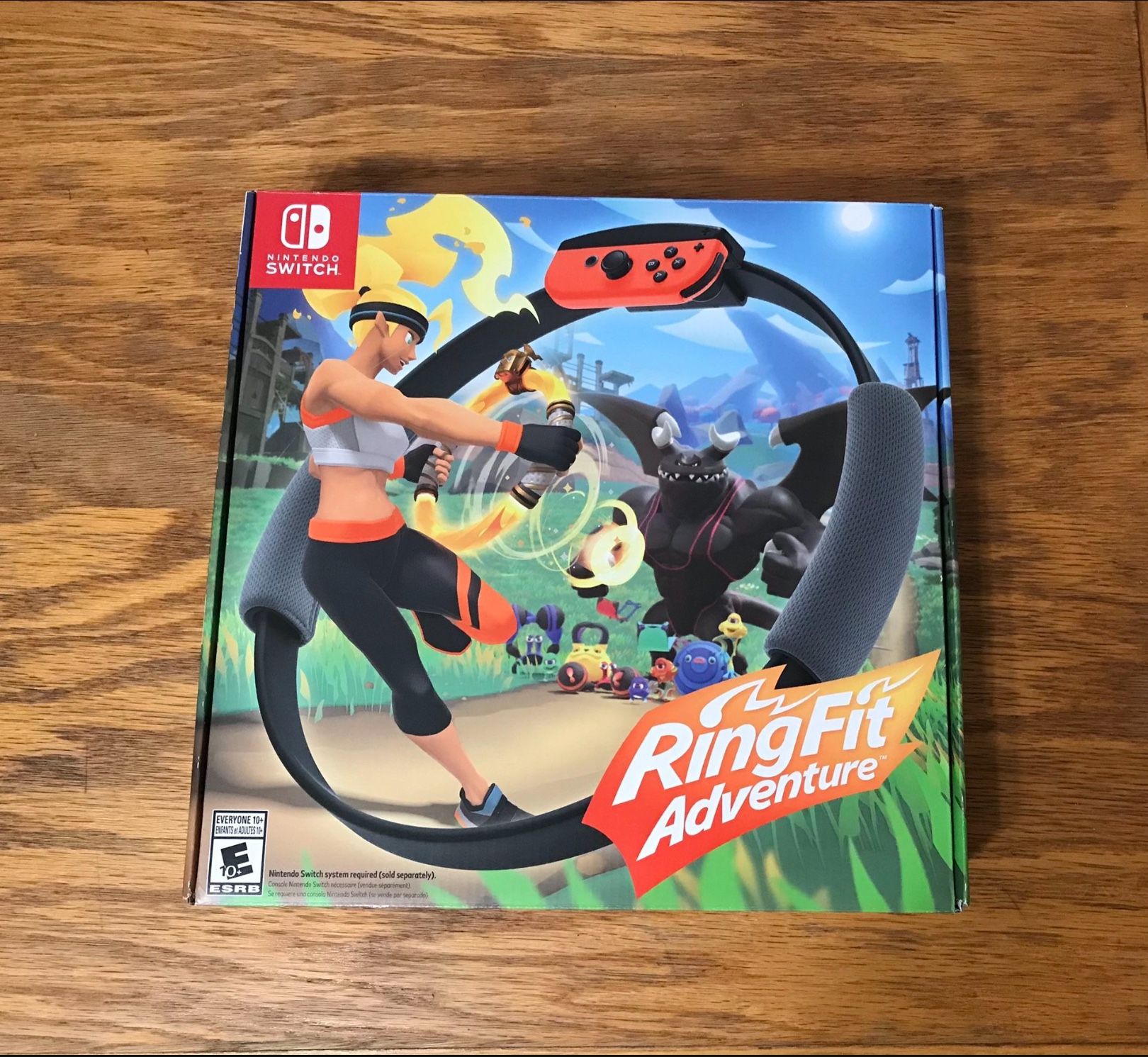 Ring Fit Adventure COMPLETE with Box for Nintendo Switch video game console system fits