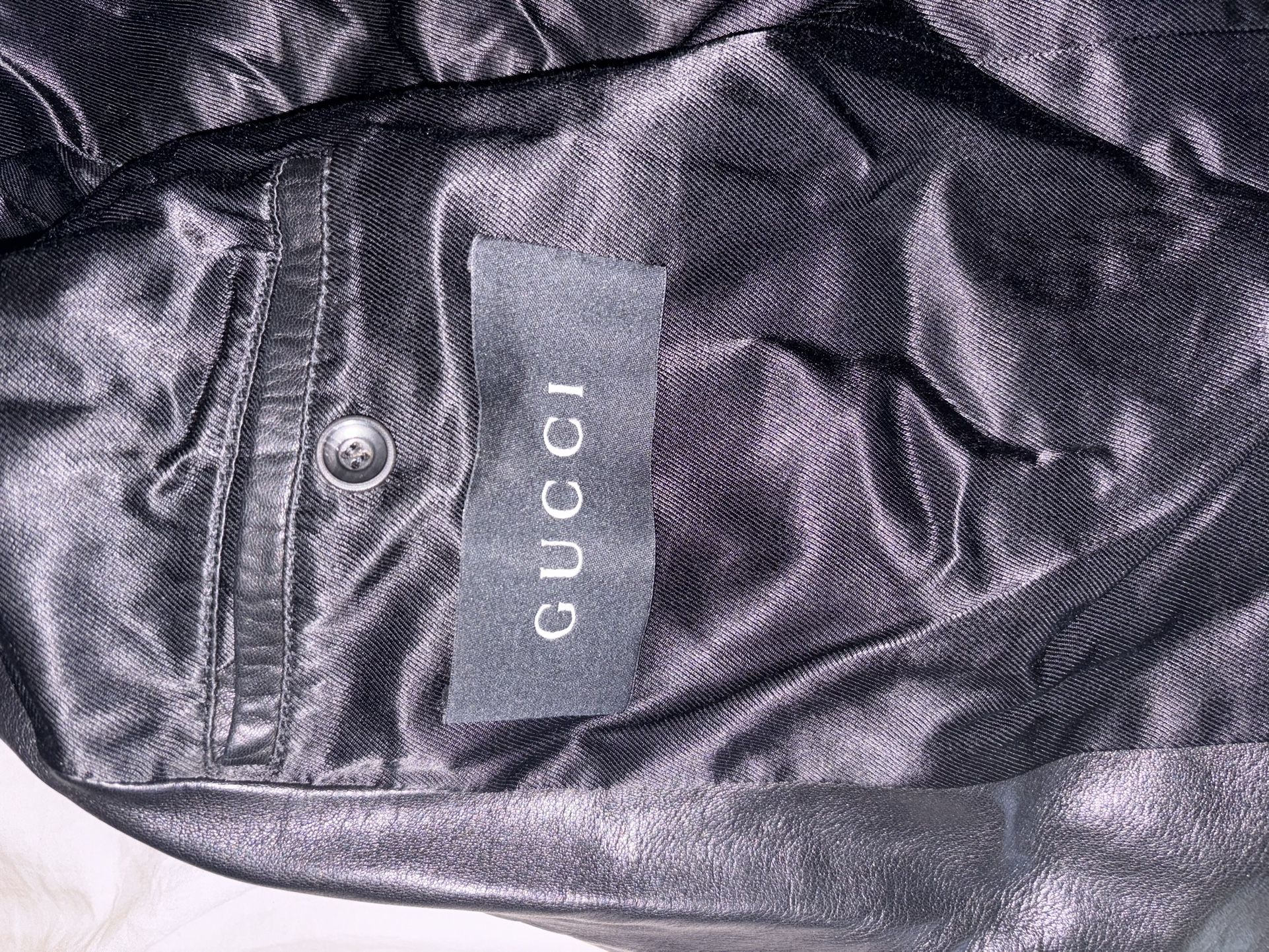 Gucci Leather Jacket 
