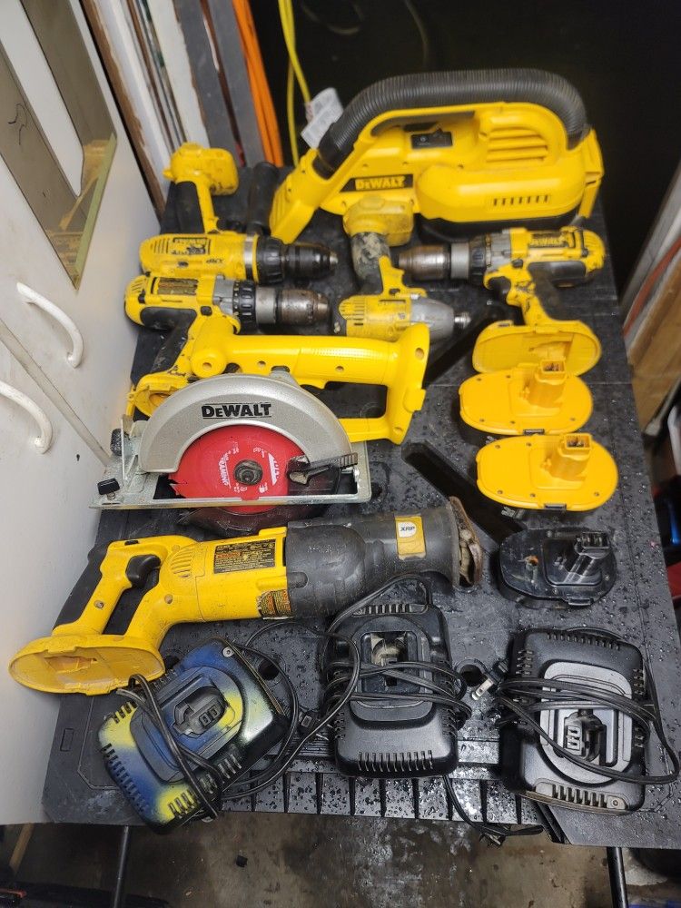 DeWalt power tools