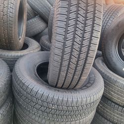 SEMI NEW FOUR TIRES LT 275/70/18 GOODYEAR $300