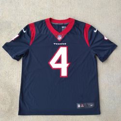 Houston Texans Deshaun Watson Authentic Nike NFL Jersey On Field