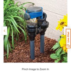 DIG RBC 8000 Battery Powered Irrigation Timer with 3/4 Anti-Siphon Valve (2-pack)