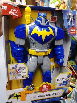 Ultimate Bat‑mech Figure Batman Unlimited Mechs And Mutants Movie