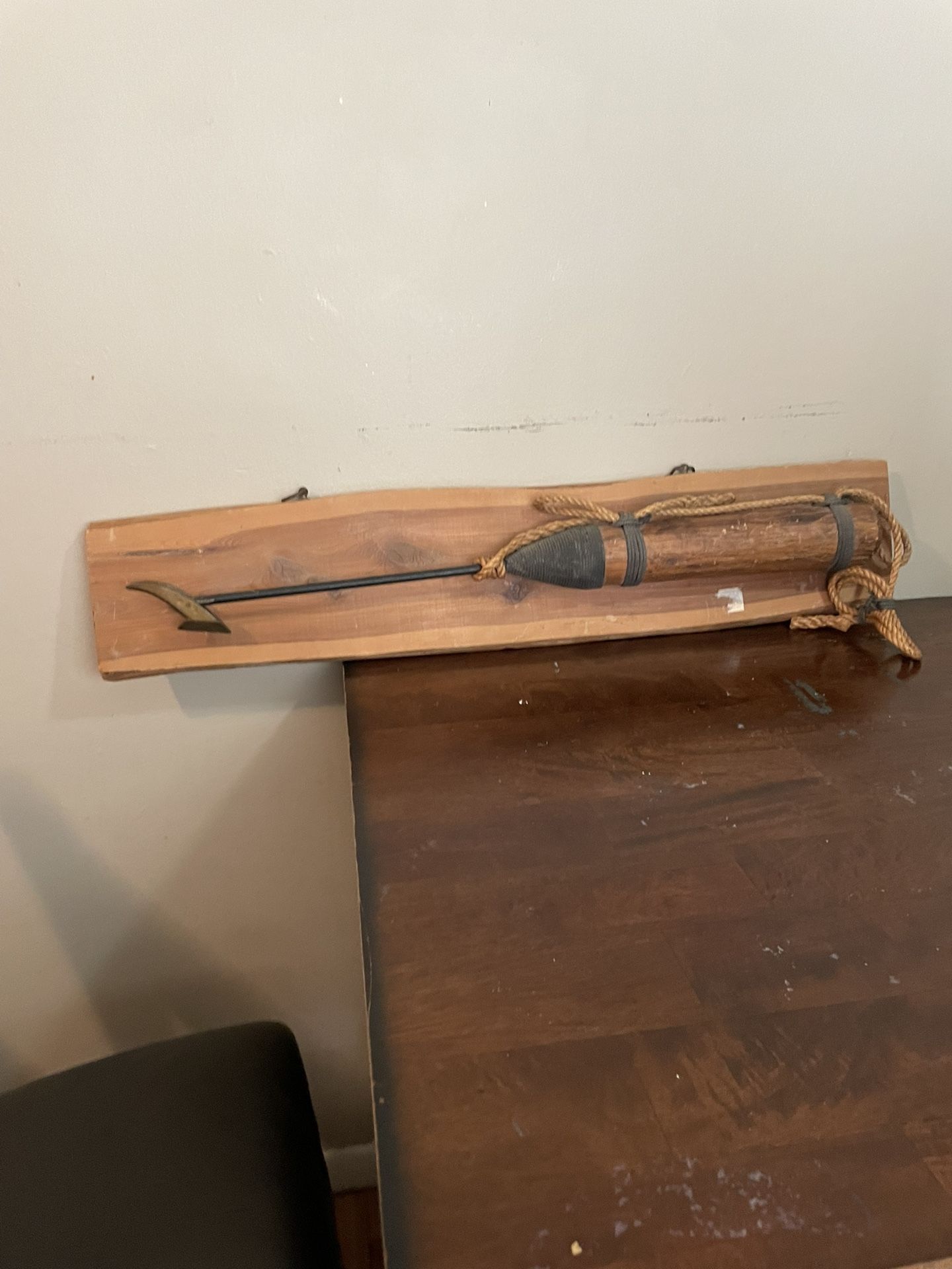 Nautical Vintage Whale Harpoon