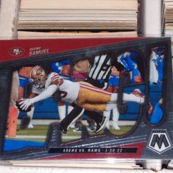 2022 Mosaic Bang Card Deebo Samuel