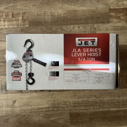 Jet 3/4 Ton Aluminum Hoist 10’