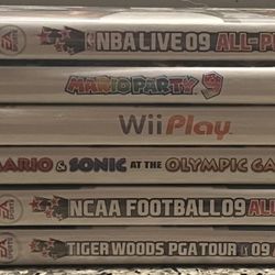 Nintendo Wii Game Bundle – 11 Complete in Box (CIB) Games – Mario Party, Tiger Woods PGA & More