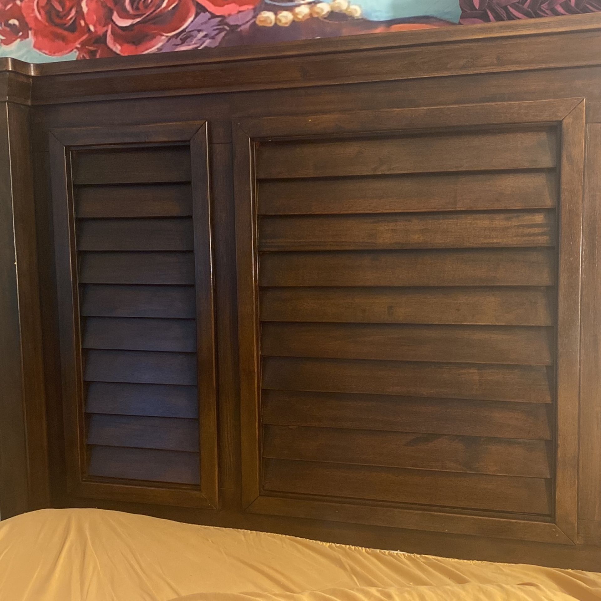 Wood Bed Frame/ Head Board / Foot Board 