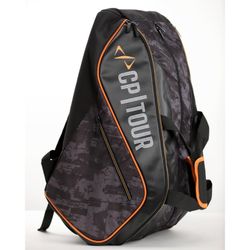 CliffPickleball CP Pro Tour Pickleball Bag (Orange/Blk)