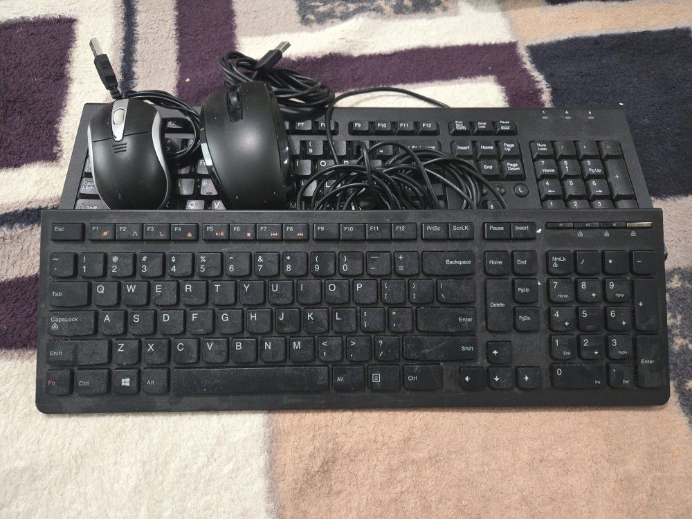 Keyboards and Mice