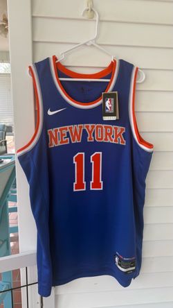 New York Knicks Jalen Brunson Nike Blue Swingman Jersey - Icon Edition Size 52