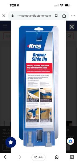 Kreg Drawer Slide Jig *NEW