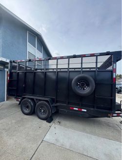 Dump trailer 2024 year
