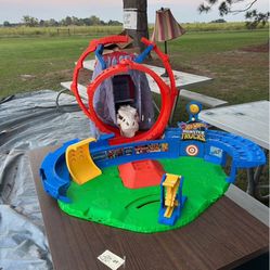 Hot Wheels Monster Trucks T-Rex Volcano Arena Playset