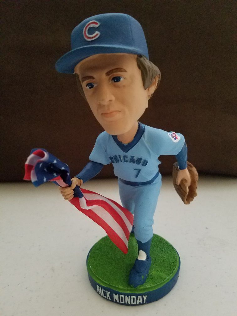 Dodgers Rick Monday Save the Flag Bobblehead for Sale in Ontario, CA -  OfferUp