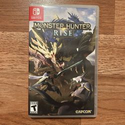 Monster Hunter Rise Game - Nintendo Switch 