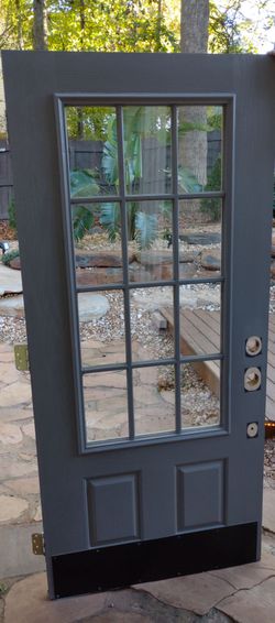 Exterior door