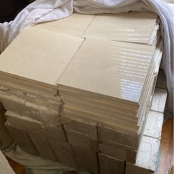 Polished Marble Tile -Crema Marfil