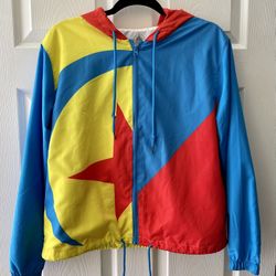 Disney Parks Pixar Toy Story Luxo Zip Up Windbreaker 