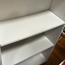 White Bookshelf 
