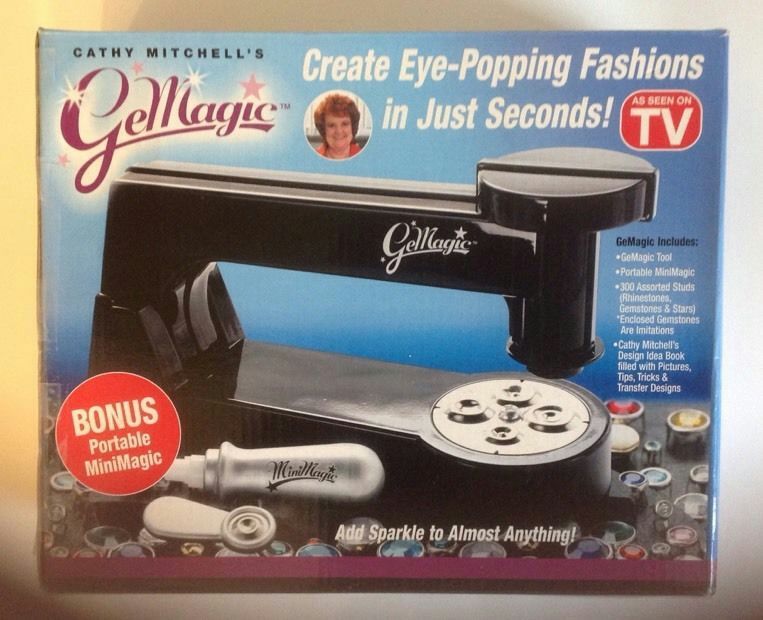 Brand New in box GeMagic Stud Rhinestone Setter by: Cathy Mitchell