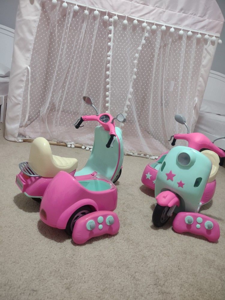 Remote Control Doll Scooters
