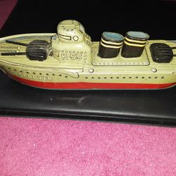 Vintage Destroyer K-55 Tin Toy