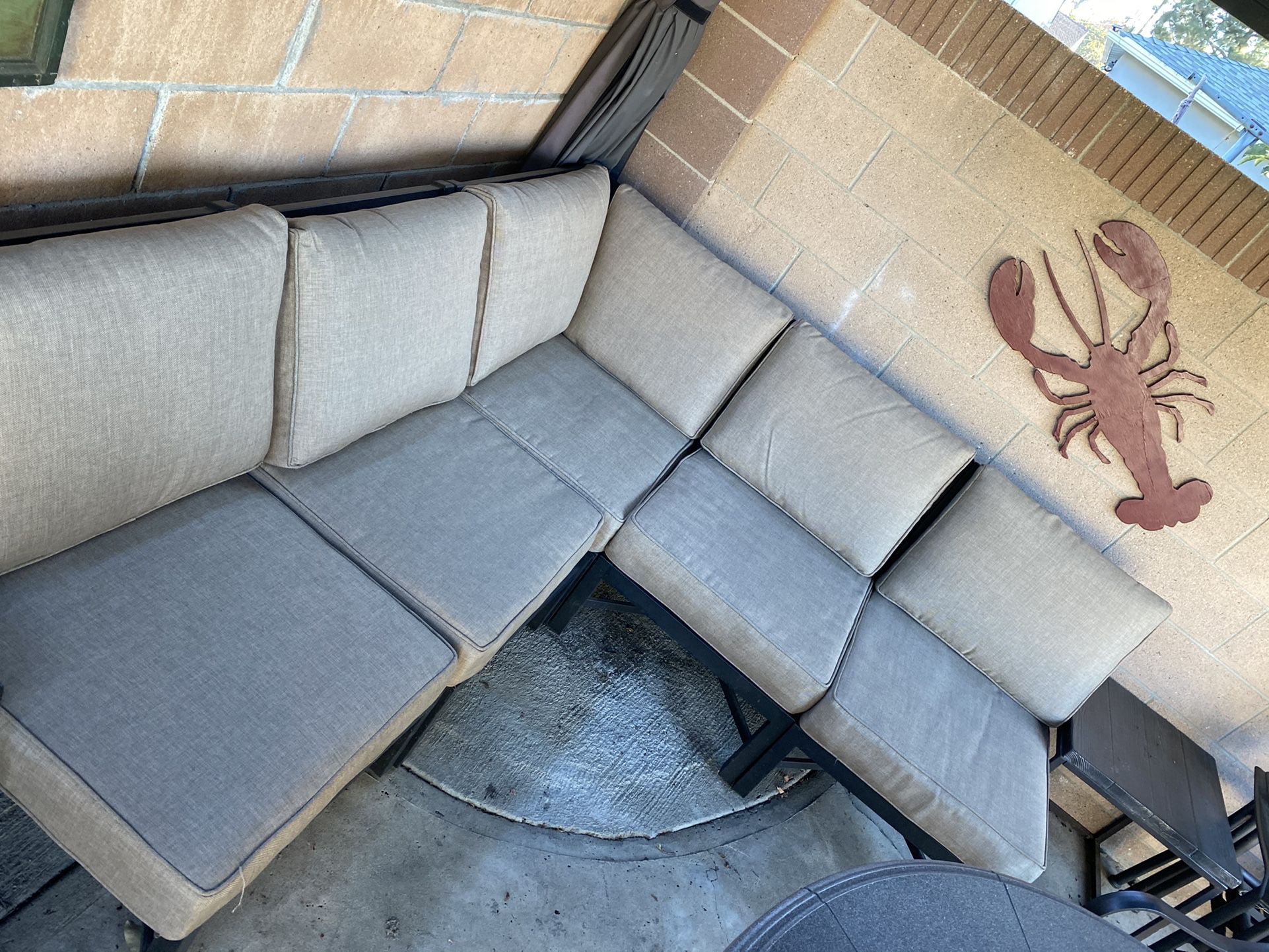 Sectional Patio set