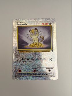 2002 POKEMON LEGENDARY COLLECTION #53 MEOWTH-REVERSE FOIL