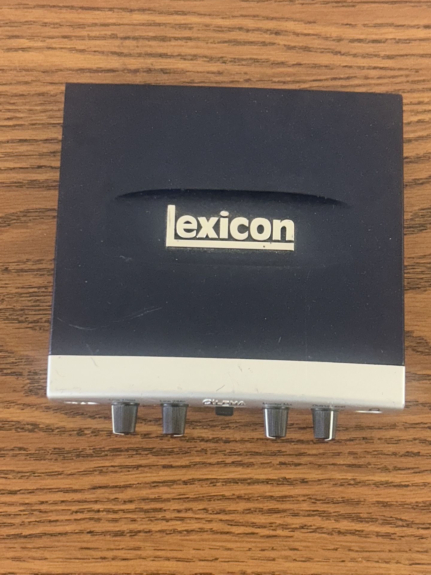 Lexicon Alpha USB Audio Interface (Model LEXALPHAV)