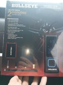 Bullseye Pocket Air Compressor
