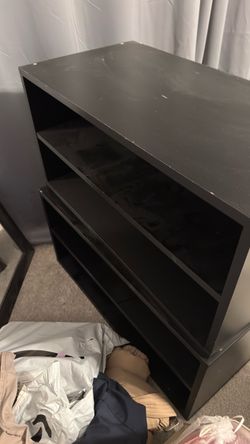 Black shelf