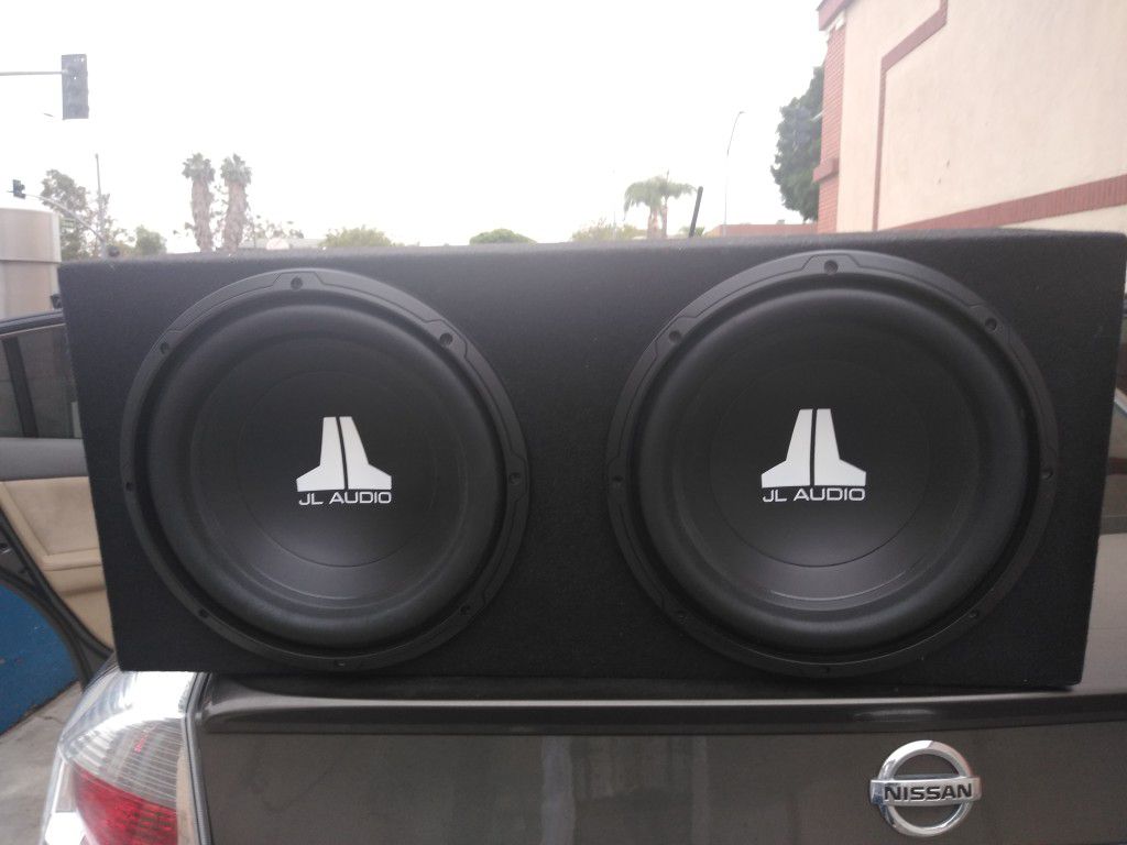 JL Audio 12 inch speakers