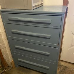 Antique Blue Dresser  