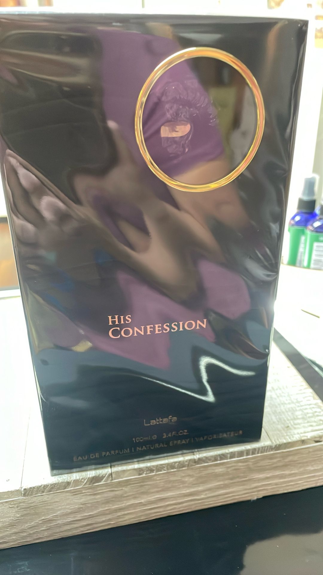 Lattafa His Confession EDP 3.4oz