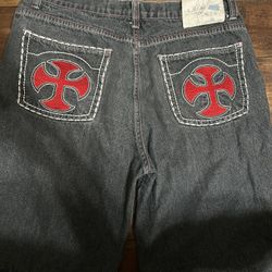 Y2K Jungle Eight Jorts Size 38