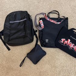 Lot Of Shoulder Bags, Backpack, Baggallini Packable Bag