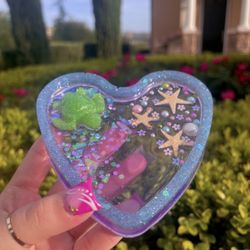 Turtle Sea Ocean Theme Trinket 🐢🌸🪸✨💜