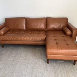 Pure Full Grain Leather Sofa