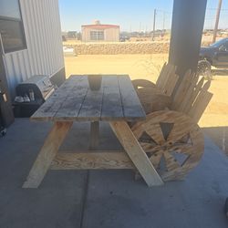 PATIO SET MADERA
