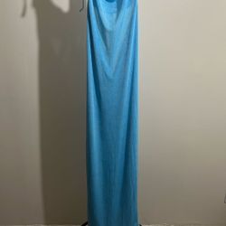 Back Out Baby Blue Dress