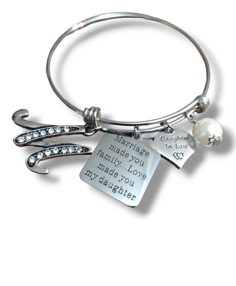Daughter in Law Bangle Bracelet - Perfect Gift for Daughter in Laws