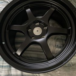 Satin Black Rims Brand New 