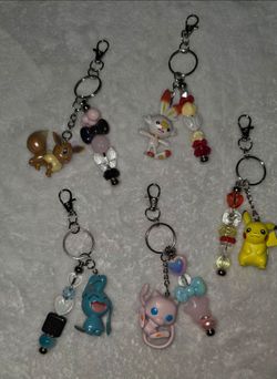 Pokémon keychains
